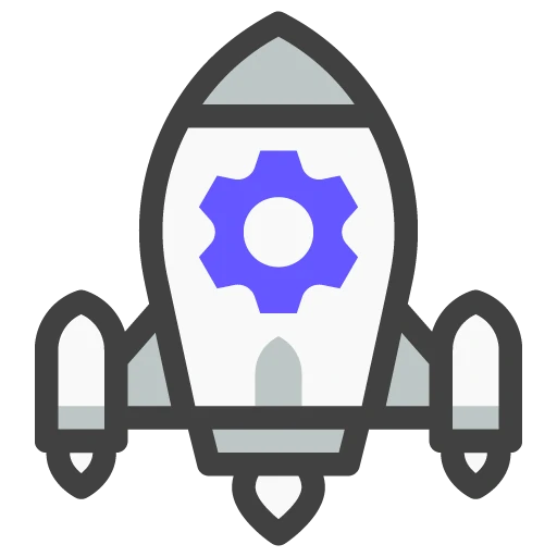 Rocket icon representing accelerated internal threat simulation